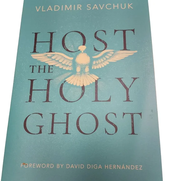 Vladimir Savchuk 'Host the Holy Ghost' Book - Teal and White - Picture 1 of 3